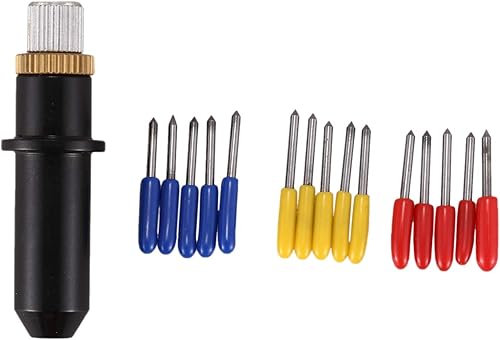 16 piezas 30/45/60 grados Mimaki corte plotter cuchillas de vinilo cortador + soporte de cuchilla Mimaki