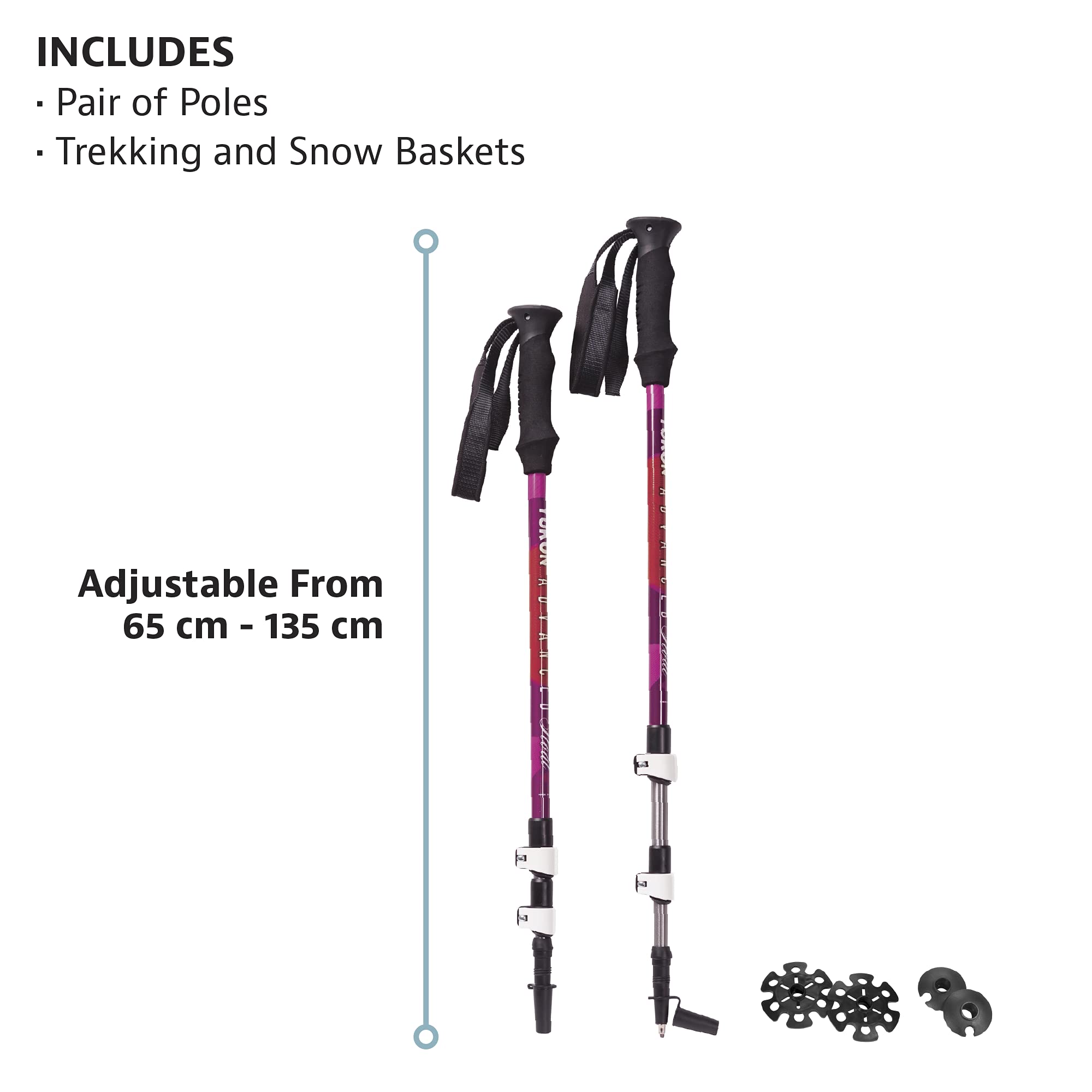 Yukon Charlies Advanced Float kijki trekkingowe