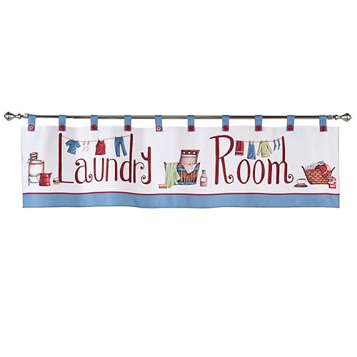 Window Valance For Laundry Amazon Com