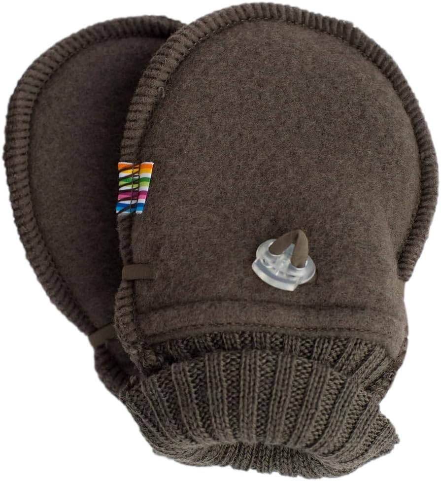 Joha Fäustlinge, 100% Wolle (Braun, 60) Fashion