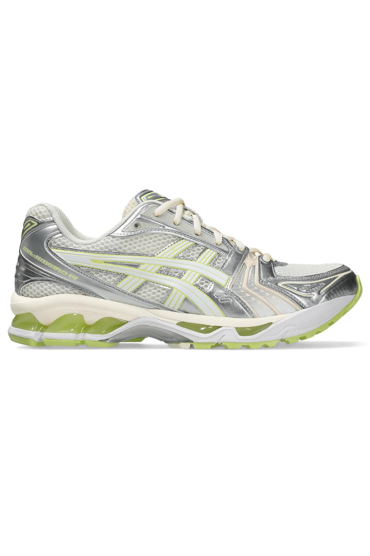 Asics GEL-KAYANO 14 Unisex Cream/Pistachio Sneakers, 1203A537-112