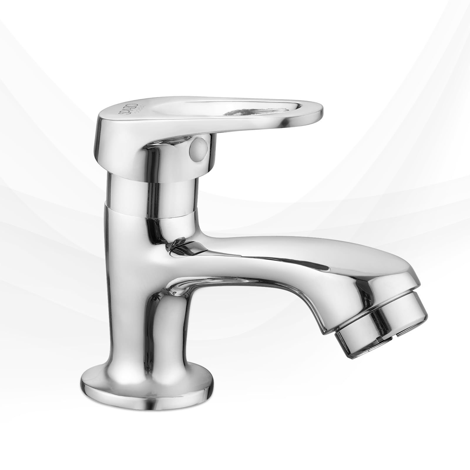 SPAZIO Hexa Brass Pillar Cock | Basin Tap | Pillar Taps (Pack of 1) for Wash Basin & Bathroom, Chrome Plated Pillar Tap Faucet (Deck Mount Installation Type)-image-24