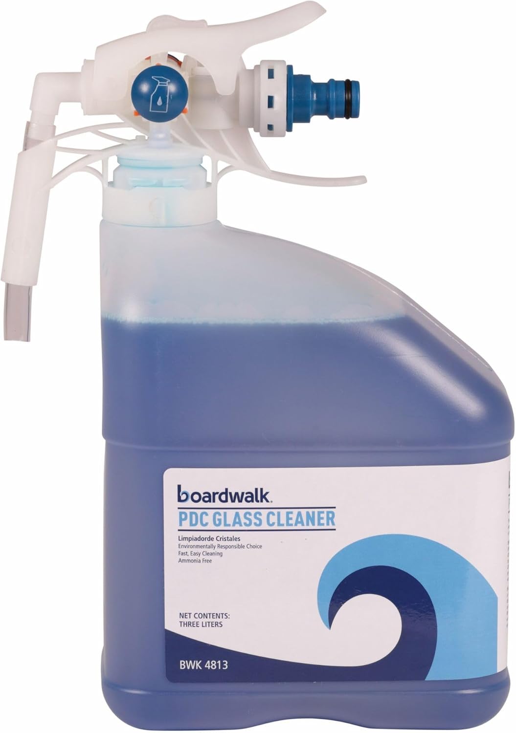 Boardwalk PDC Glass Cleaner, 3 Liter Bottle