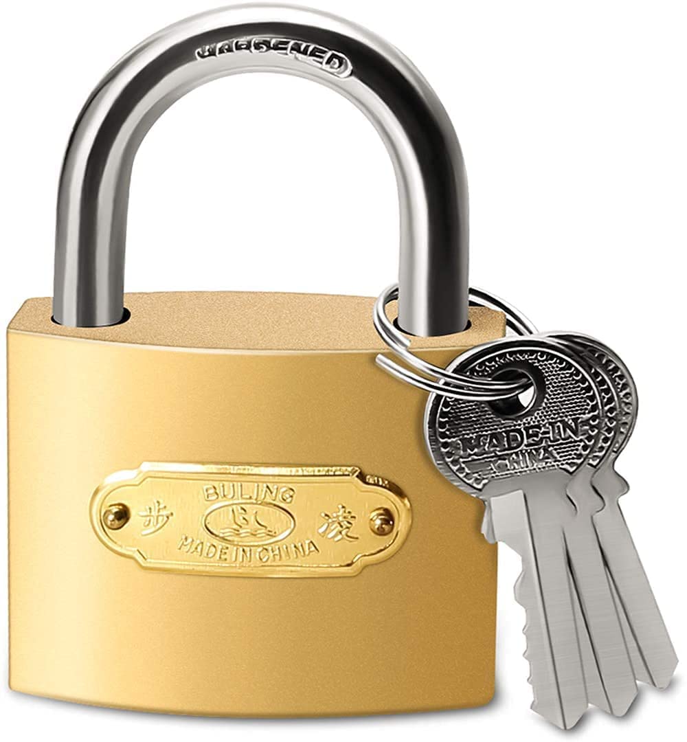 Magrido Mebio Pressing Lock with 3 keys Hard Stainless Steel Imported Lock sutable for House Doors gates Store Gates ETS (75 MM) (B0C37MK1GK) Amazon Price History, Amazon Price Tracker