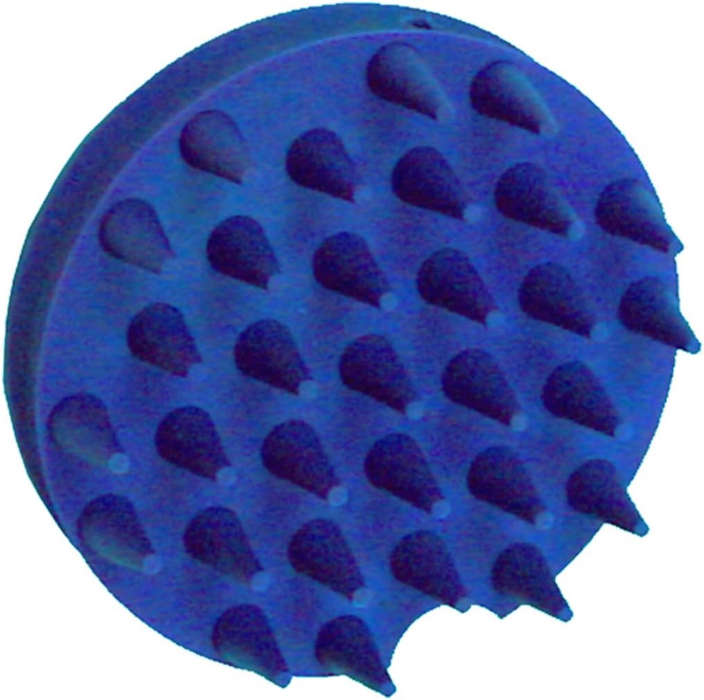 Grooma The Little Groomer Horse Curry Comb/Brush, Blue, 3.2 oz