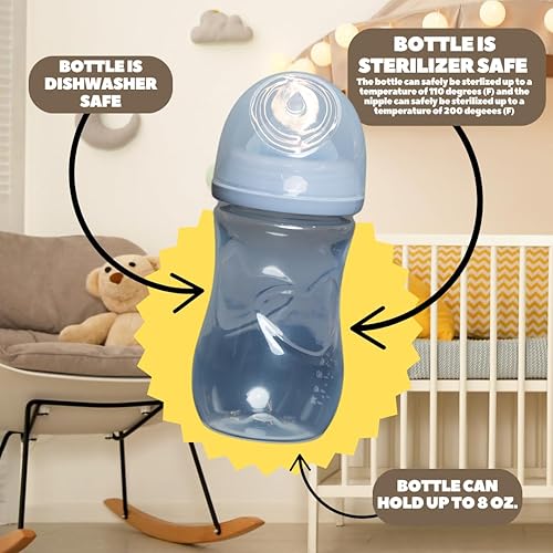 Miniatura 6 de Bonitas temáticas de refrescos para biberones  Regalo divertido para nuevos padres y baby showers  (2 Coozies de neopreno de diseño premium +