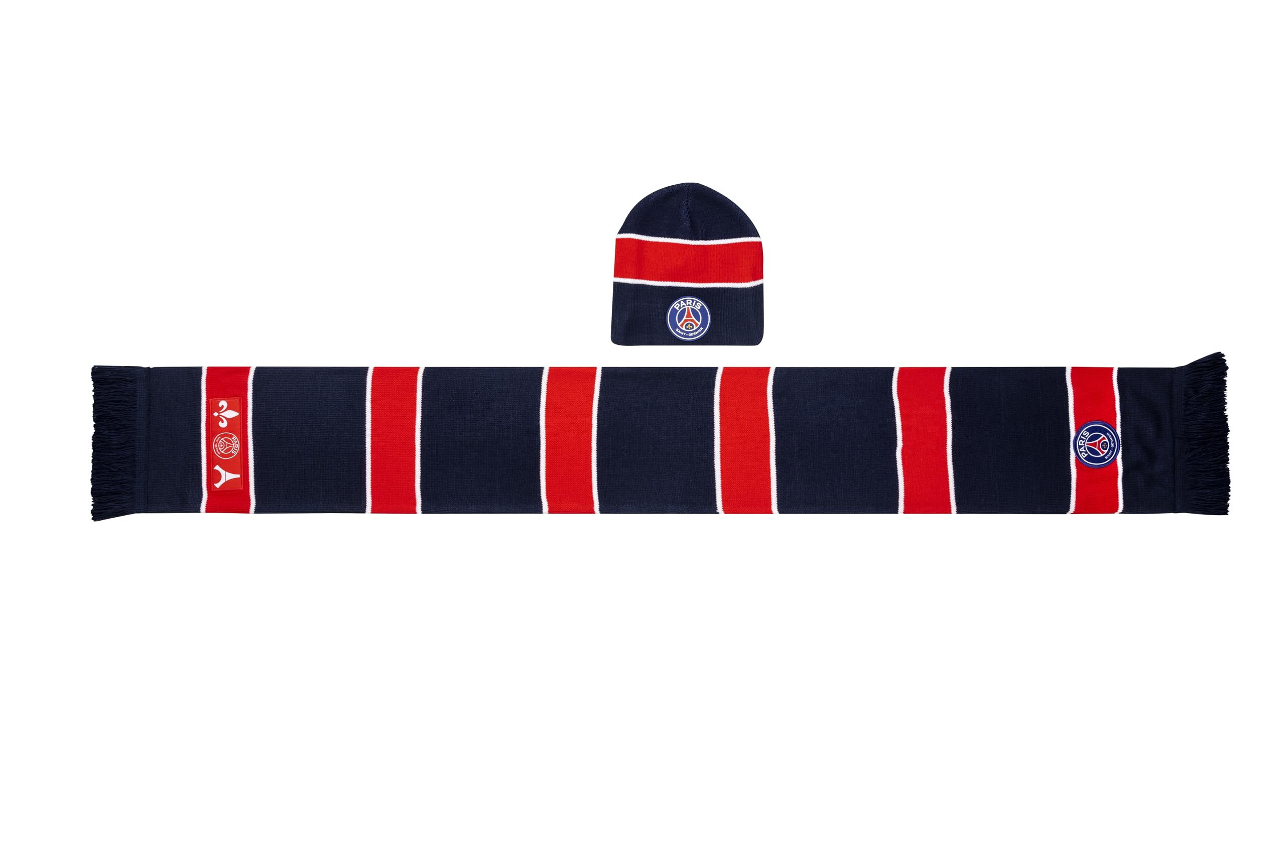 Coffret Bonnet + Cache-Cou Polaire PSG Paris Saint-Germain - Collection Officielle Adulte