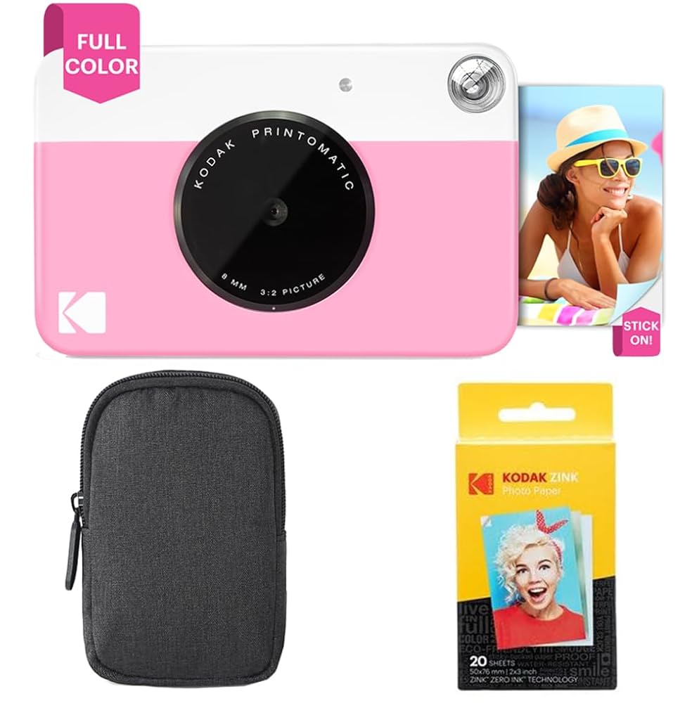 サンダル KODAK PORTRA LIGHT PINK Amazon.com : KODAK Printomatic Full-Color Instant Print