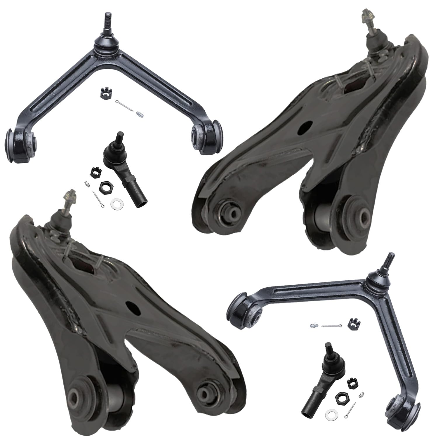 Detroit Axle - RWD 6pc Front End Suspension Kit for 2002-2005