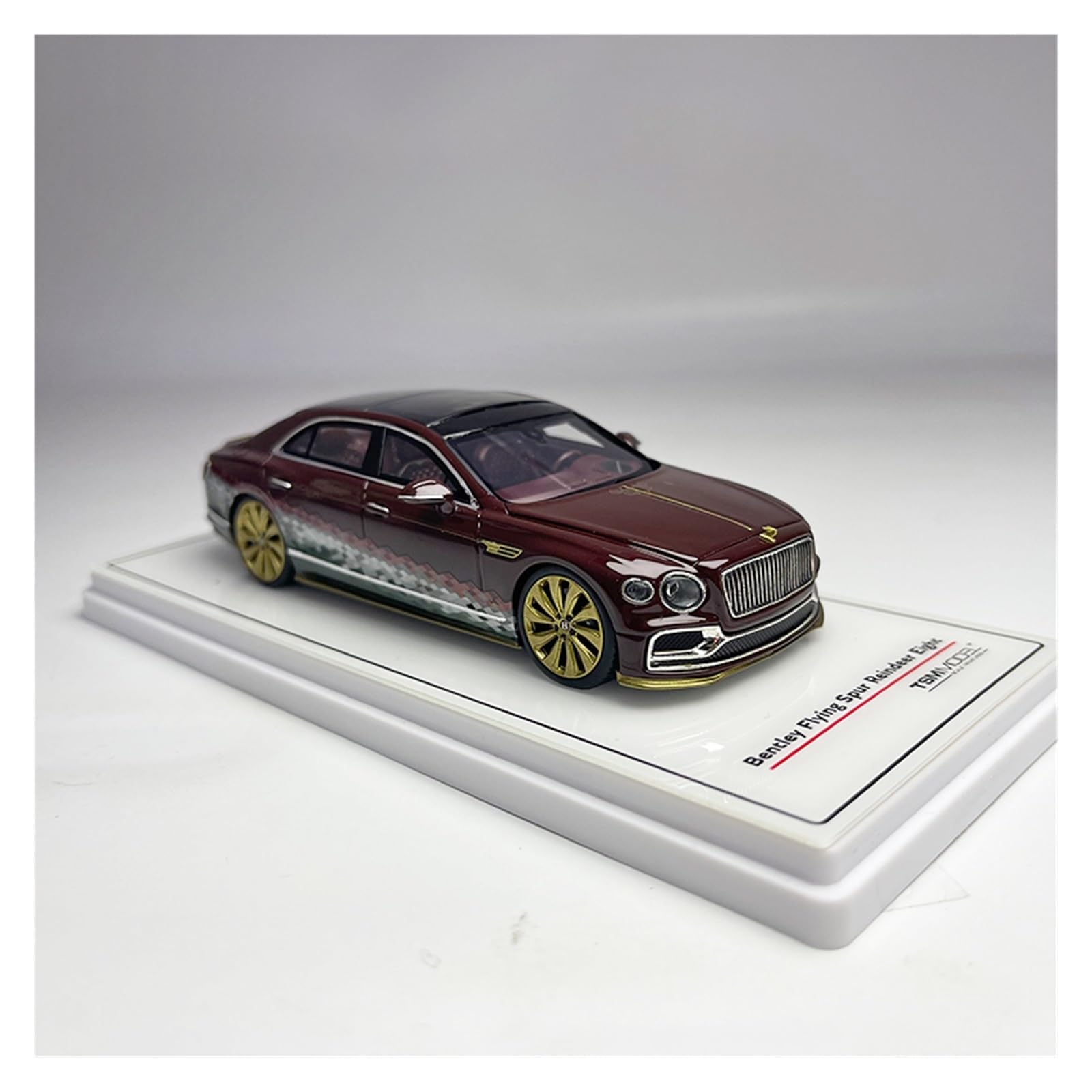 Metallo Scala Replica 1 43 Per Bentley Flying Spur Christmas Special Edition Modello Di Auto In Lega Collezione Veicoli Per Adulti Hobby Veicoli Giochi Set