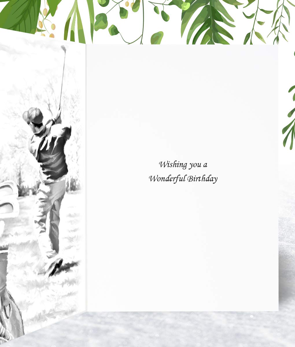Geburtstagskarte 'Gone Fishing' Für Männer - A5 Format, Inkl. Umschlag, Von Olivia Samuel