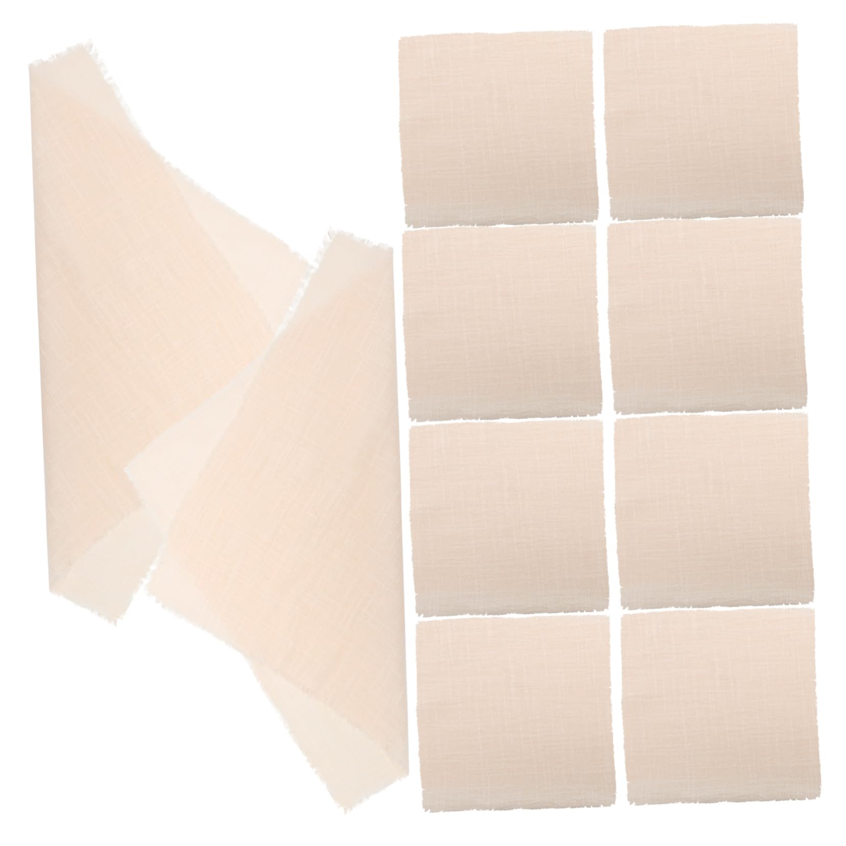 Serviettes Table Réutilisables Grandes Serviettes Fête Mariage
