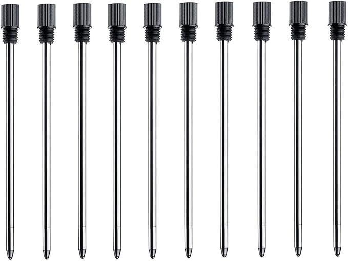 MengRan 2.75'' Ballpoint Pen Refills for Swarovski Pen and Other Brand
