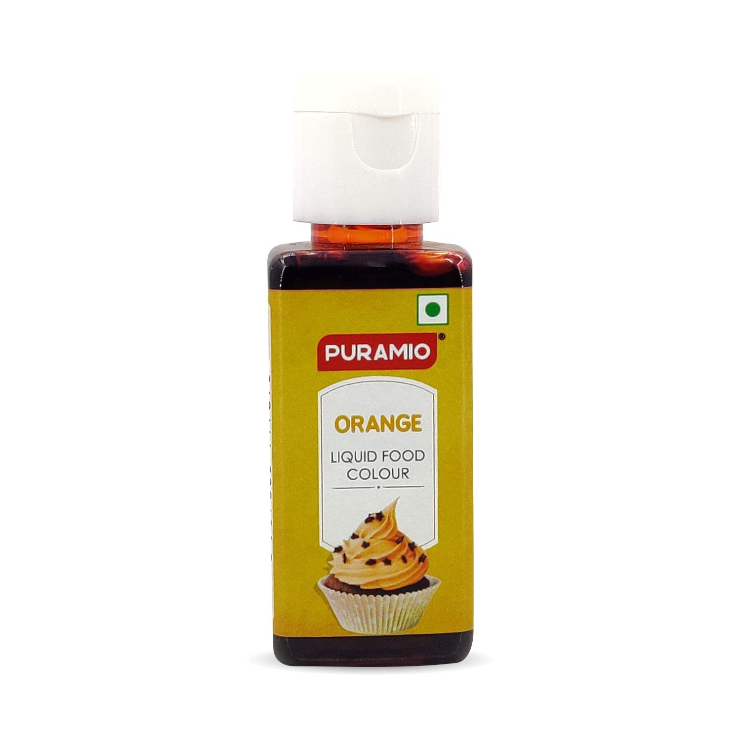 Puramio Liquid Food Colour - Orange, (50ml) (B08HQSLY6H) Amazon Price History, Amazon Price Tracker