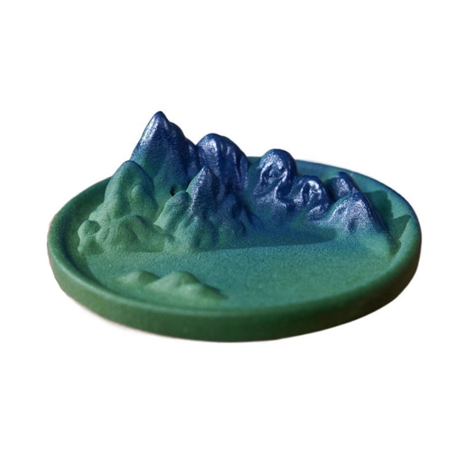 Incense Holder Base Backflow Incense Burner Office Study Tea Room Decoration Ceramic Holder Desktop Censer