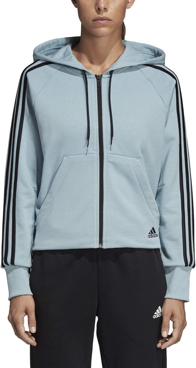 adidas Women's 3-stripes Full Zip Hoodie