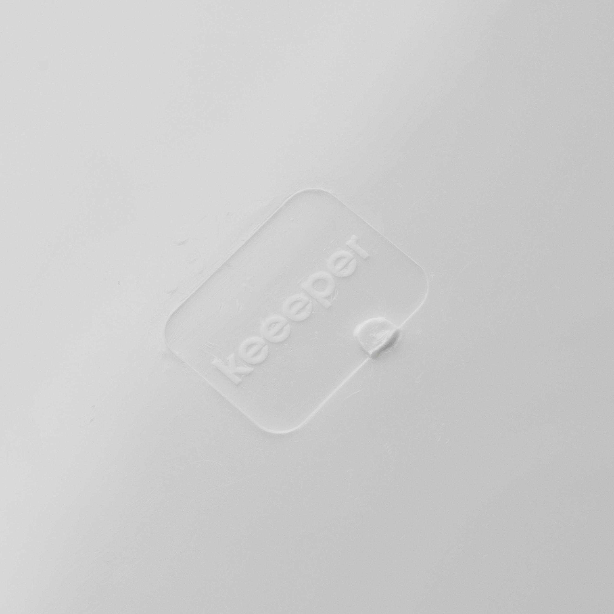 keeeper Bañera Ergonómica con Tapón Arcoíris, De 0 a 12 Meses, 84 cm, Maria, Blanco