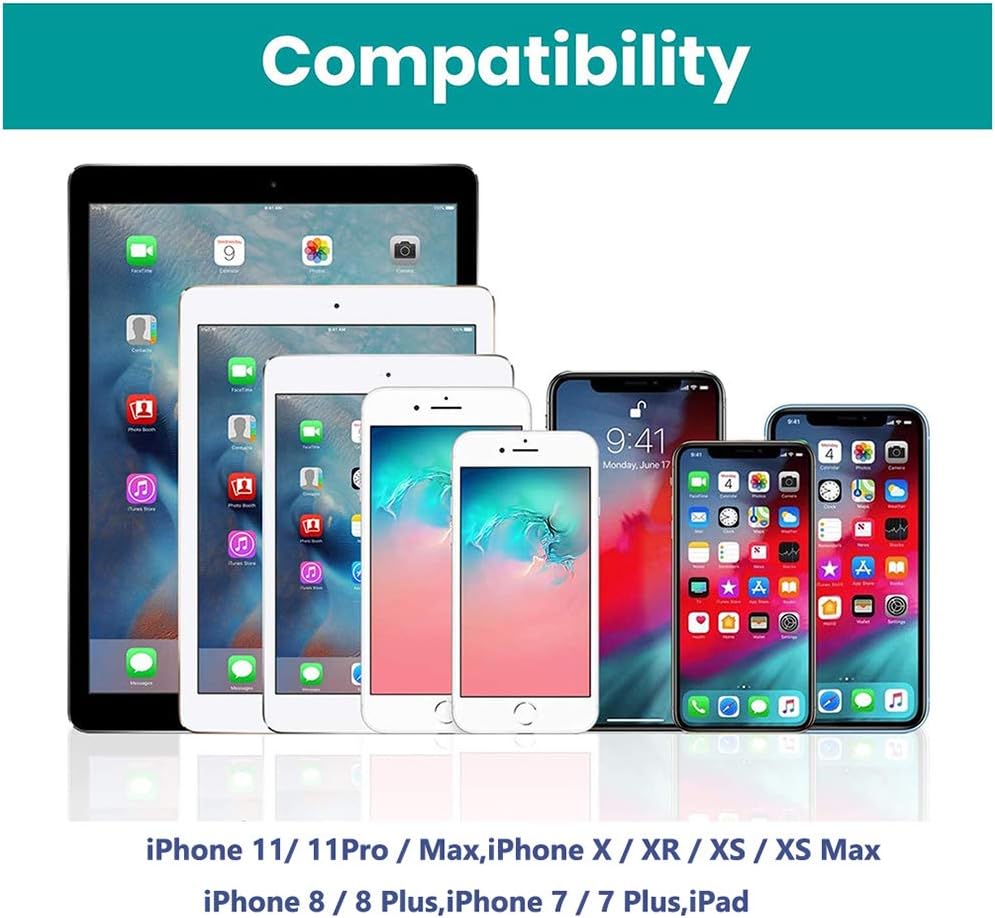 in-Ear Earbuds for iPhone 12, Noise Reduction Headphone, Compatible with iPhone 12/12 Pro/11/Xs/Xs Max/XR/X/8 Plus/7 Plus, [Apple MFi Certification], Support All iOS Systems…
