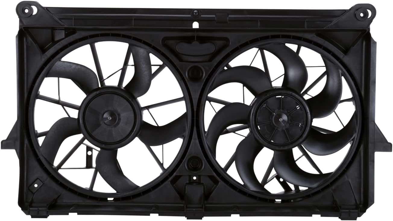 TYC 622230 Cooling Fan Assembly Compatible with 2005-2007 Chevrolet Silverado