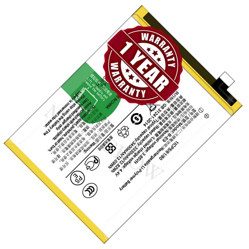 Image of Original B-E9 Battery Compatible for Vivo X23 (V1809A, V1816A, V1809T, V1816T) - (3400mAh) - 1 Year Warranty JK1