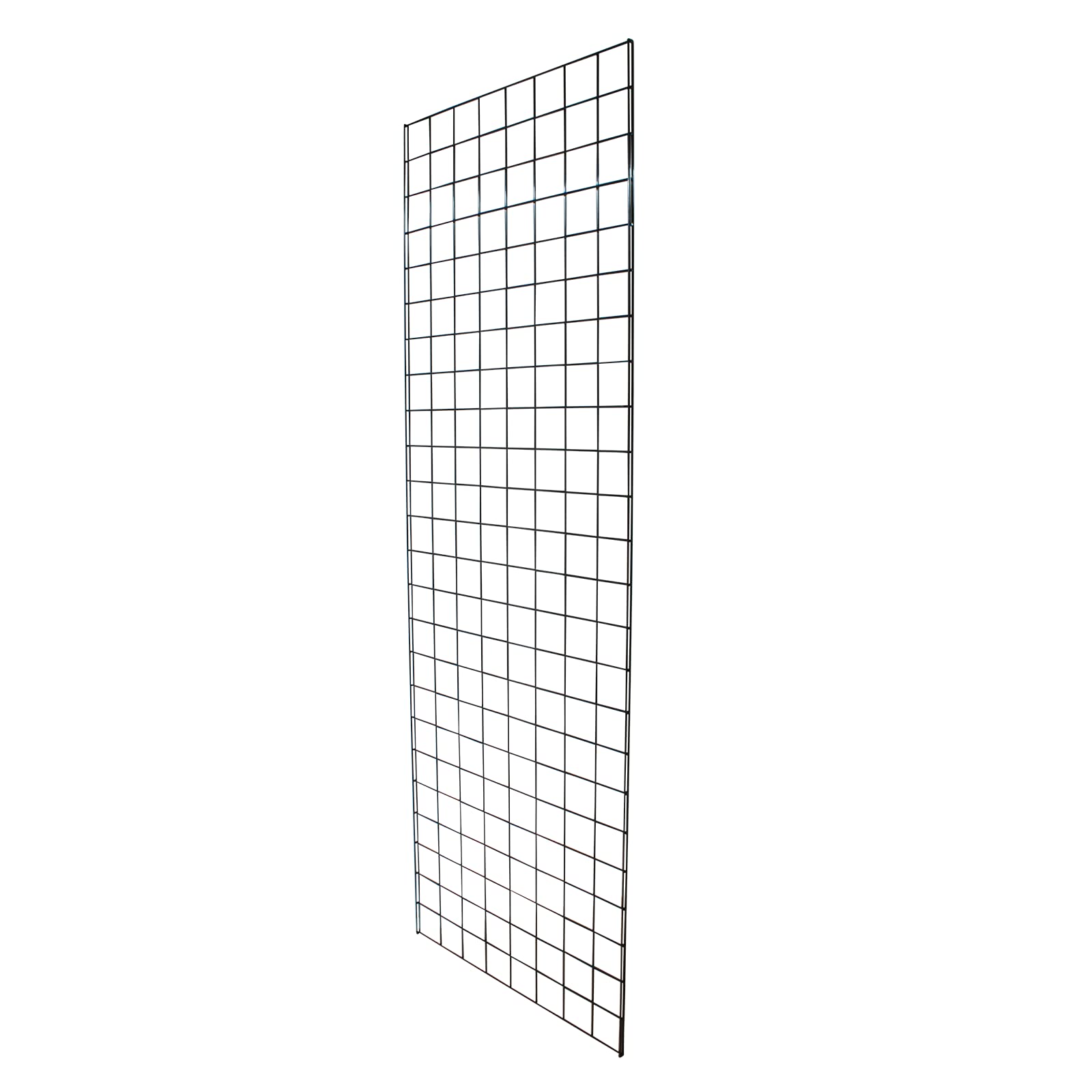 Grid Panels - 4ft, 5ft, 6ft, Chrome, Black & White - Shop Fittings, Retail Display (E3+) (Black, 6ft / 1830mm)