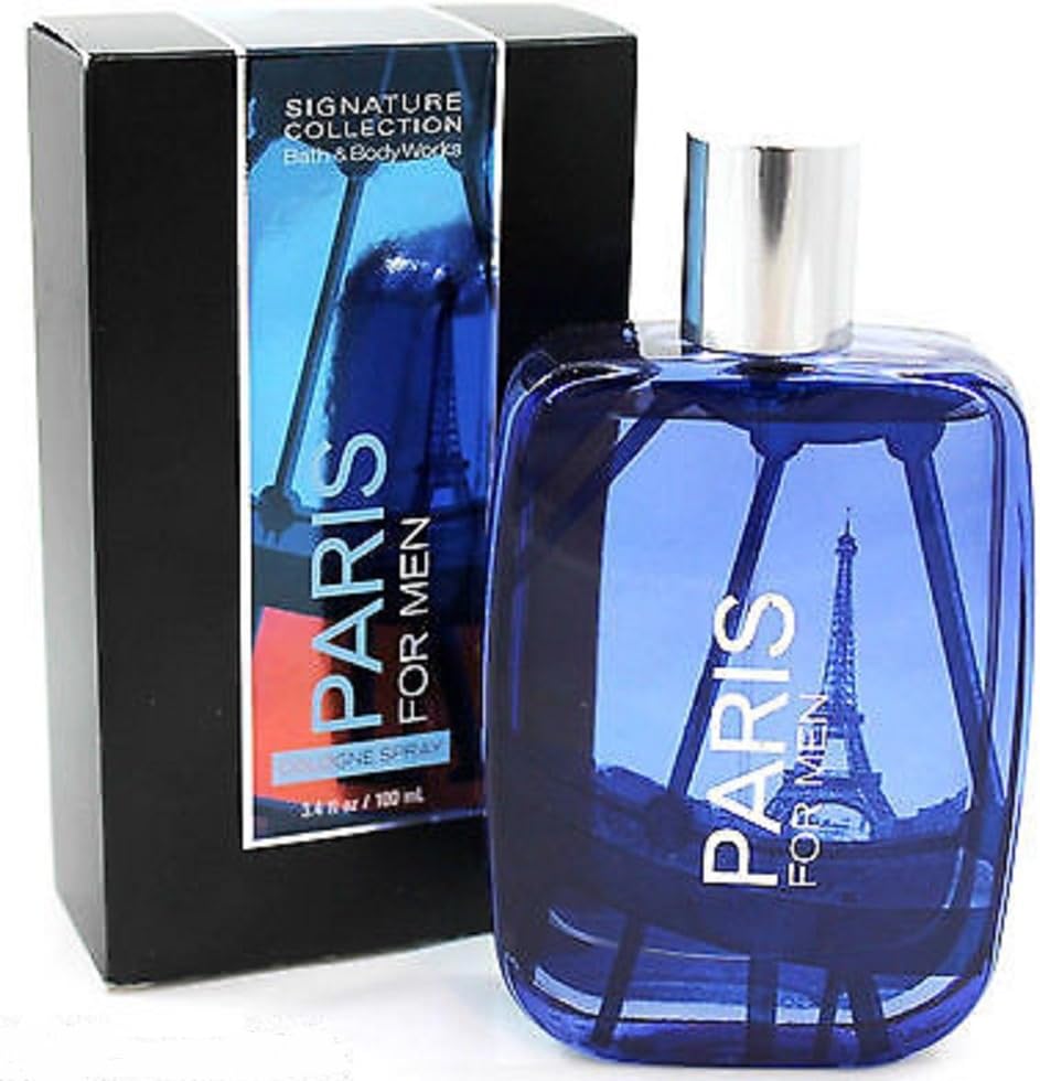 Amazon.com : Bath and Body Works Paris for Men Cologne 3.4 Oz : Beauty ...