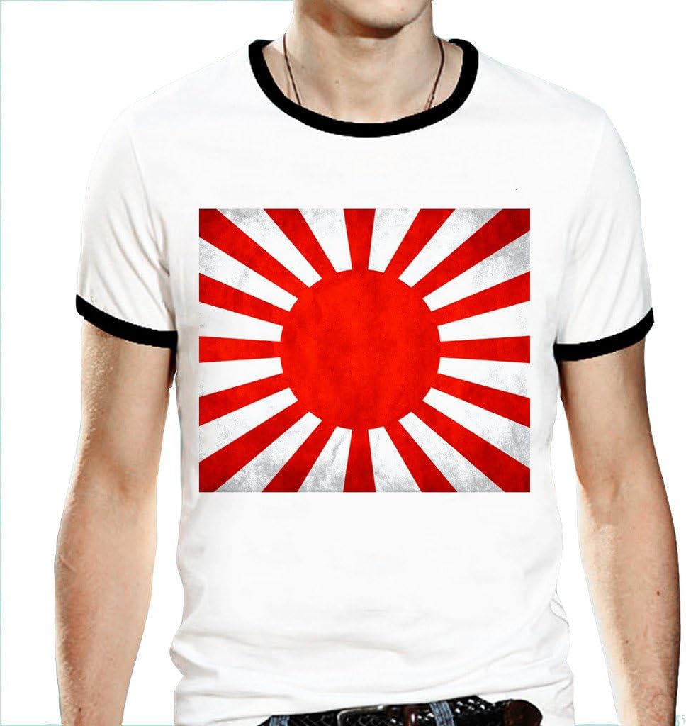 Candow Graphic Tees Japan Sun Rising T Shirts XXX-Large