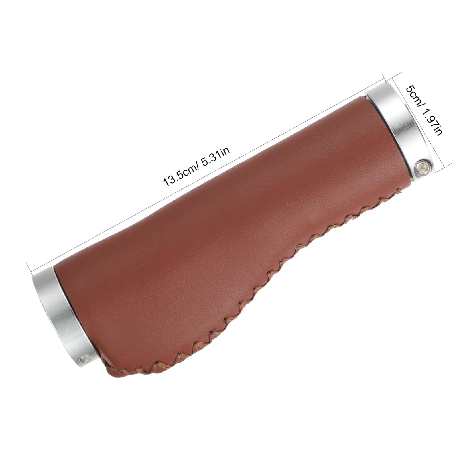 INOOMP 4pièces Poignées Antidérapantes PU pour Vélos De Guidon Élastique Et Confortable Accessoire pour Cyclisme Et Ville
