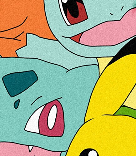 Pokémon, "Meet The Group" Fleece Throw Blanket, 45" X 60", Multi Color #TOP5