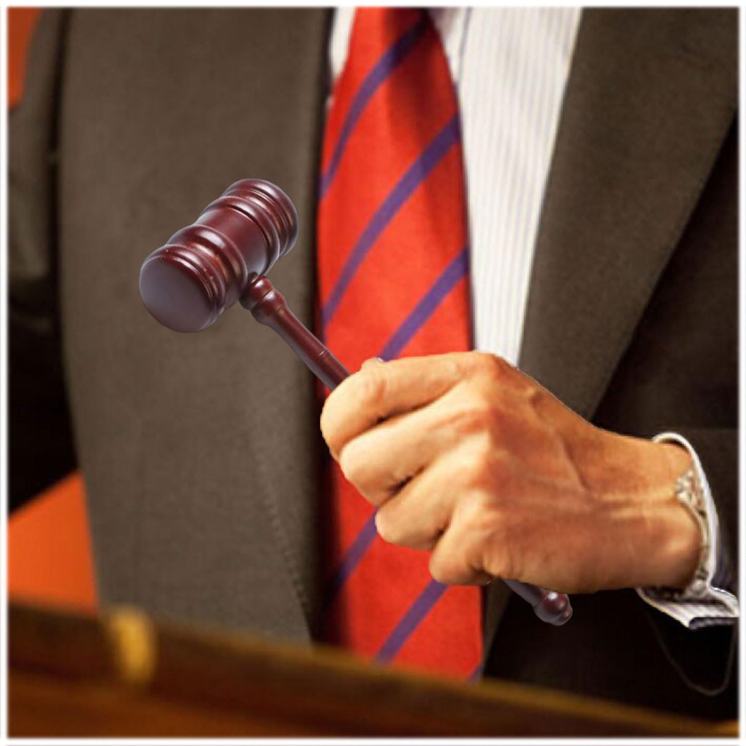 Bloque de sonido,Martillo de subasta,Martillo de abogado,Mazo de subasta de madera,Martillo de subasta de madera,perfecto para jueces, abogados, tribunales de subasta, empresas, estudiantes.