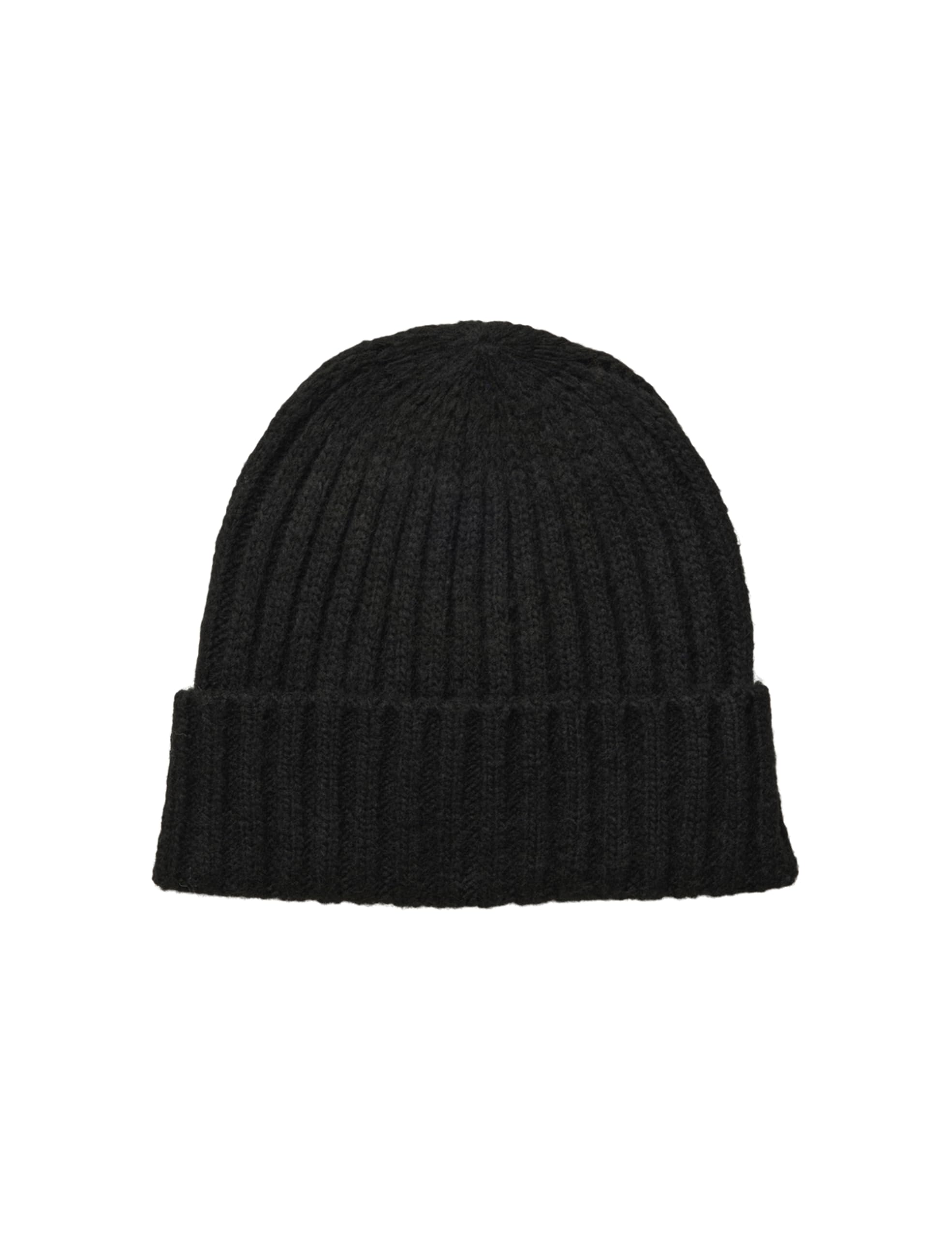 PIECES Women's Pcmargot Hood Noos BC Beanie, Black, One Size Fits All