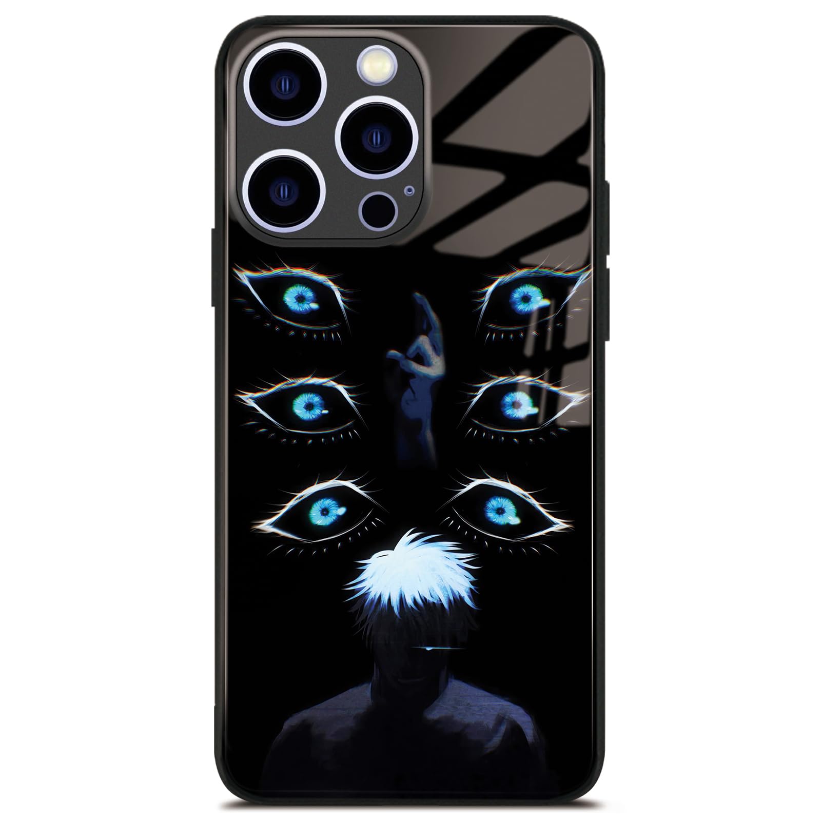 Coque iPhone 16e anime six yeux protection silicone rigide - 8
