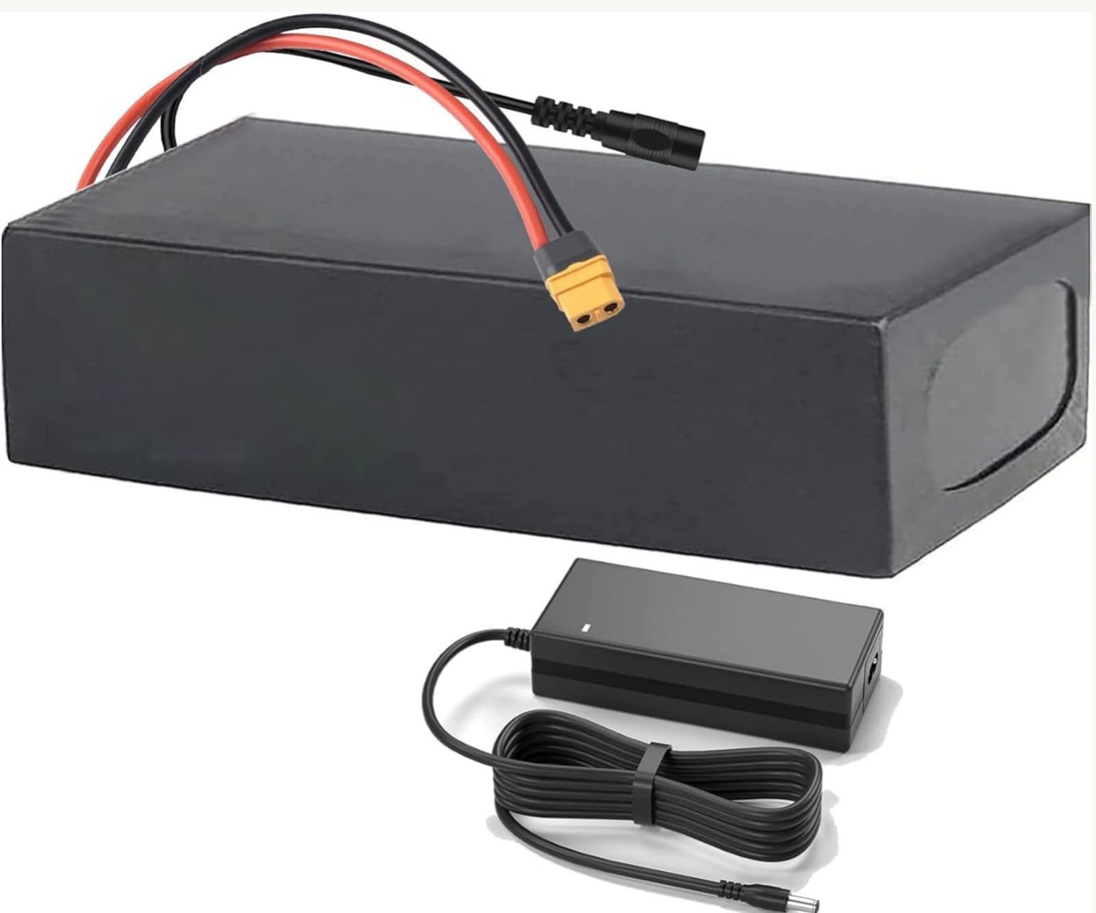 Batteria Al Litio 36V 10Ah Per Bici Elettrica E Scooter - Con Caricabatterie E Protezione BMS, Per Motori Da 200W A 750W