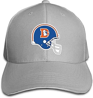 Denver Broncos Baseball Cap Adjustable Sports N F L Trucker Hat,Gray - coolthings.us
