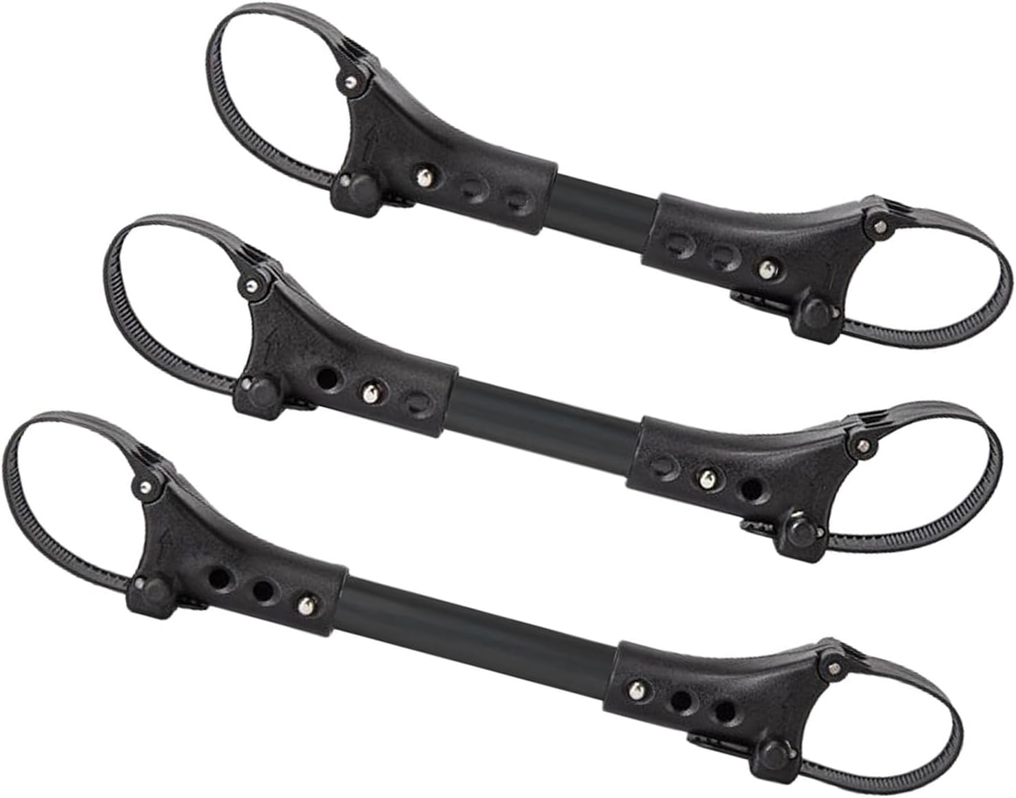 3pcs Twin Strollers Connectors Adapter Set Easy to Attach and Detach Baby Strollers Accessories