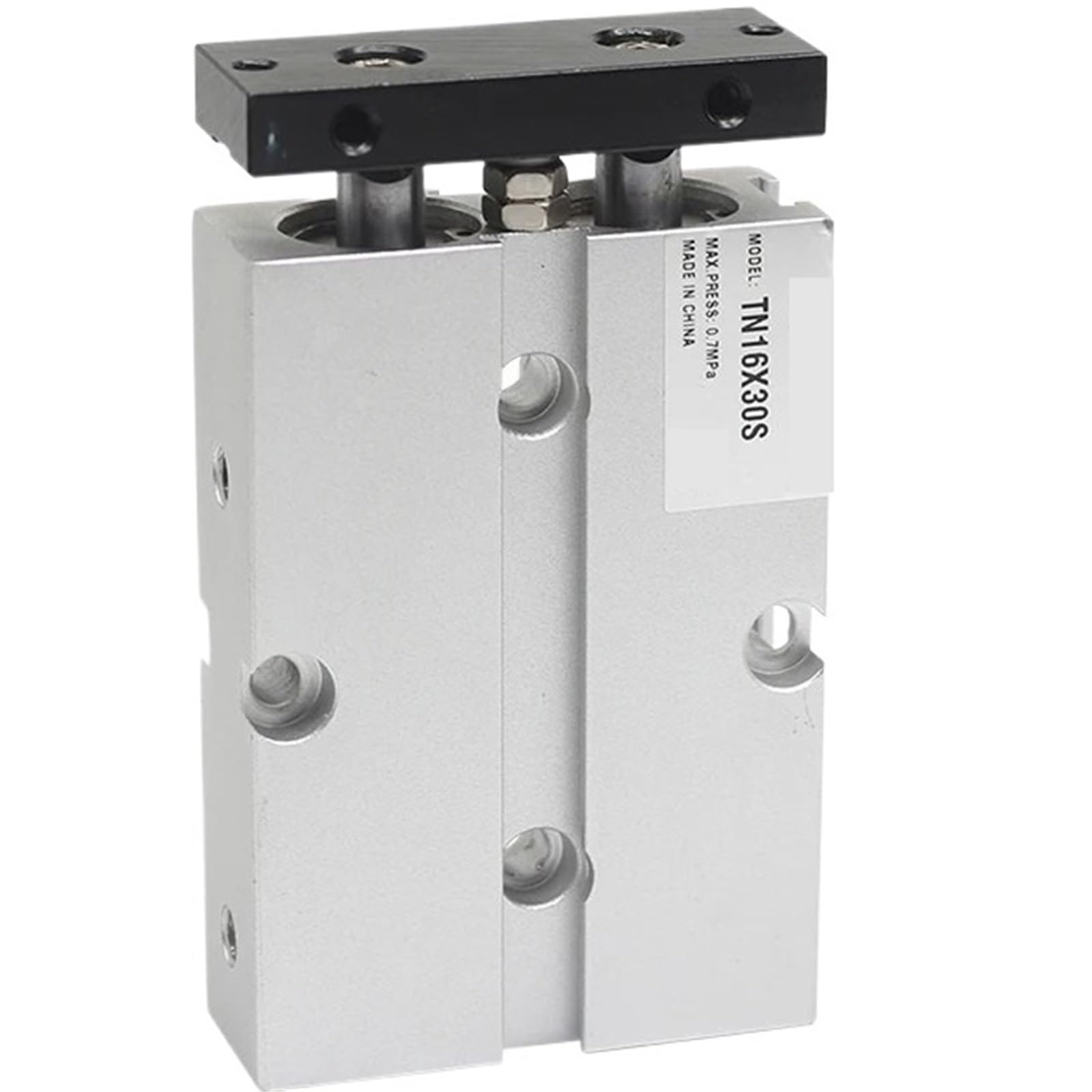 Cylindre pneumatique double effet double tige TN32X80S à piston magnétique