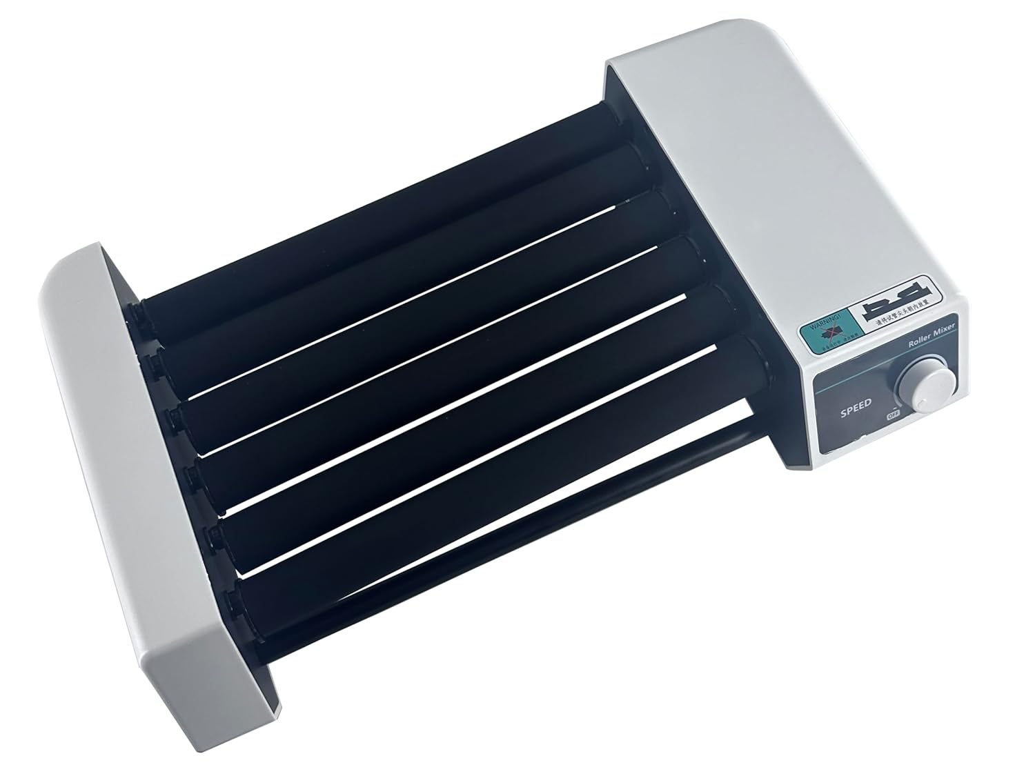 Roller Mixer Roller Shaker Lab Roller Mixer with Rotating Shaking Speed 20 to 80rpm Specs φ6 to 34mm Brush Motor Roller Length 28CM