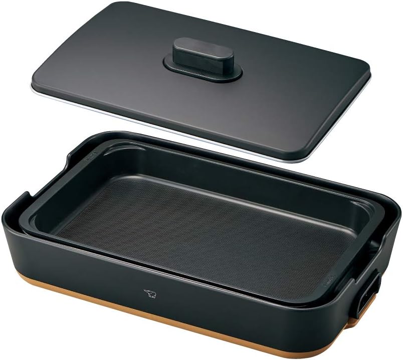 ZOJIRUSHI Electric Griddle (Electric Hot Plate)"STAN." (BLACK) EAFA10BA【Japan