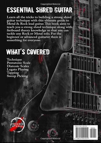Fretboard Workout Essential Shred: Learn To Shred For Modern Metal And Rock Guitar #TOP11