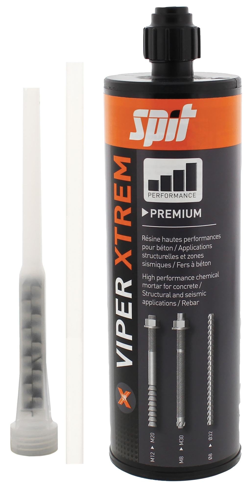 Spit Viper Xtrem Résine chimique bi-composant haute performance 410cc