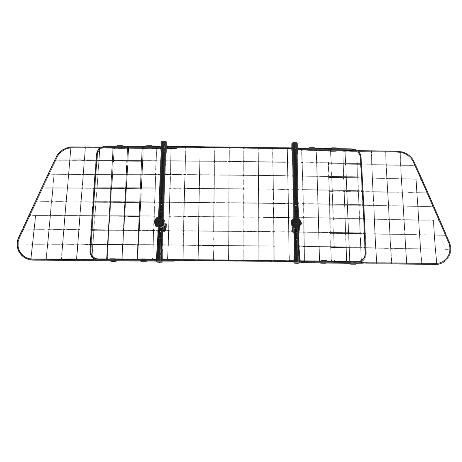 CHICIRIS Barrera Ajustable para Coche para Perros, Divisor de Maletero de Malla Negra Duradera para Coches, Camiones, 1 Unidad para Seguridad de Mascotas