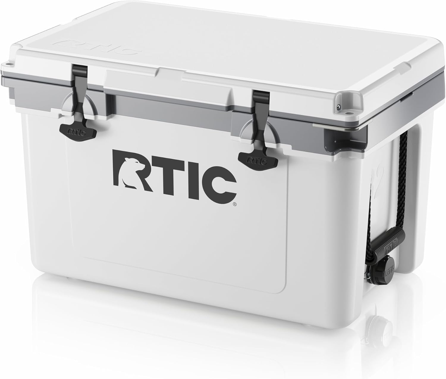 RTIC Ultra-Light 32 Quart Hard Cooler Insulated Portable Ice Chest Box for Drink, Beverage, Beach, Camping, Picnic, Fishing, Boat, Barbecue, 30% Lighter Than Rotomolded Coolers