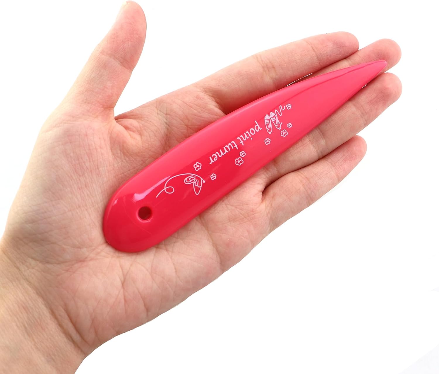 CXMTECH Pink Plastic Scribing Bone Pen Sewing Auxiliary Tool ABS Resin Seam Guide for Edge Binding and Accurate Positioning
