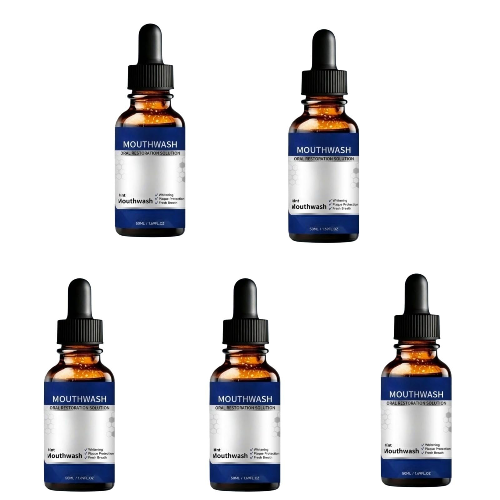 Mouthwash Oral Restoration Solution - Dentifricio all'olio essenziale di menta per soda dolcezza, sbiancamento dei denti e protezione contro la placca
