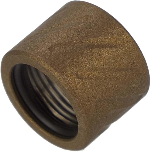 Vista 152 de NDZ Performance Protector de rosca de barril de 1/2x28 pulgadas de aluminio anodizado y acero inoxidable Cerakote o PVD con junta tórica, fabricado