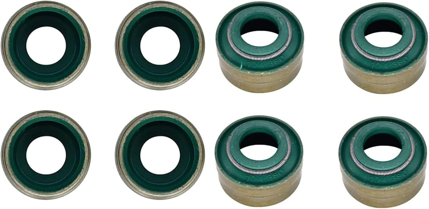 Valve stem seal 04153728 Compatible with Deutz 1011 2011 2012 2013 1015 912 Pieces 8