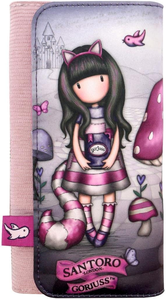 Santoro Gorjuss Long Wallet Cheshire Cat Amazon.co.uk Fashion