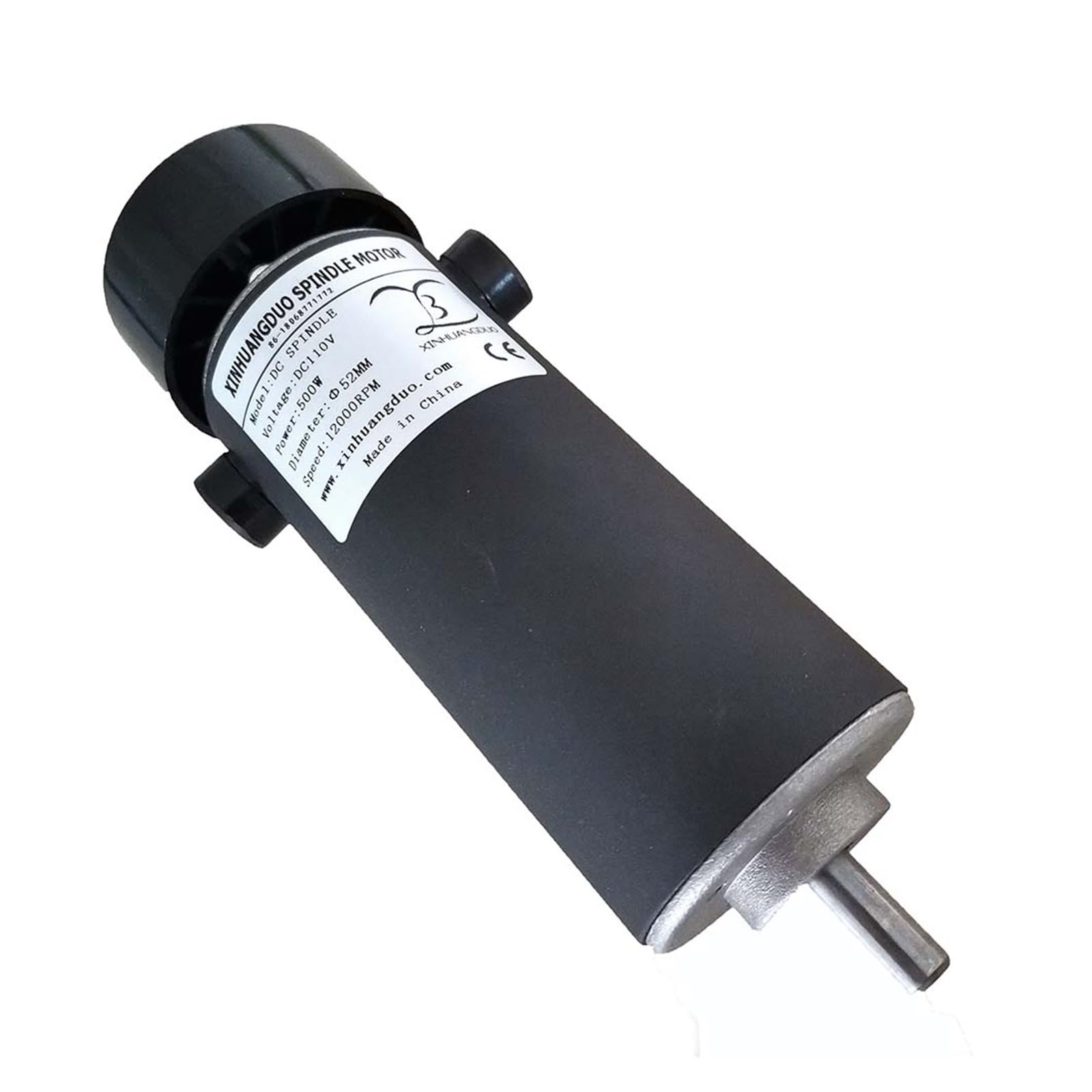 Chłodzony powietrzem zestaw silnika wrzeciona CNC o mocy 0,5 kW + wentylator Silnik 500 W + regulator prędkości zasilania do grawerowania,Napęd elektryczny(Package 5)