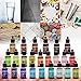 Tim Holtz Alcohol Ink Mega Set - 24 Unique Ranger Alcohol Inks Made in USA - Bundled with Moshify Blending Pen - Perfect For Use With Yupo Paper, Epoxy Resin And Tumblers - Tim Holtz Artist Set