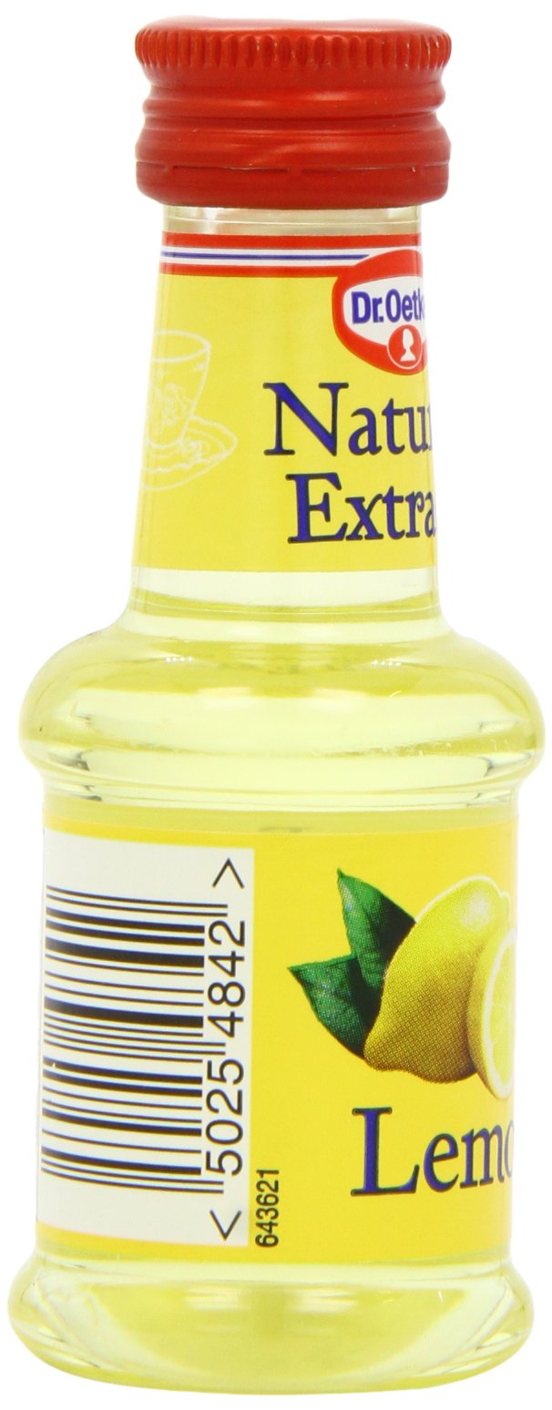 Dr Oetker Naturalny aromat cytrynowy 38 ml (zestaw 6 sztuk)